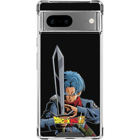 Dragon Ball Super Trunks Portrait Google Pixel 8 Clear Case